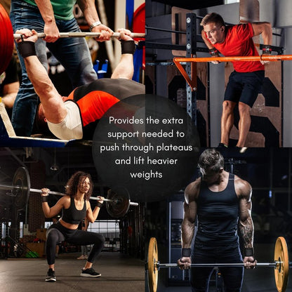 EVMT Premium Wrist Wraps for Weightlifting | Durable Lifting Straps for Enhanced Wrist Support | Perfect for Strength Training, Gym Workouts & General Athletics