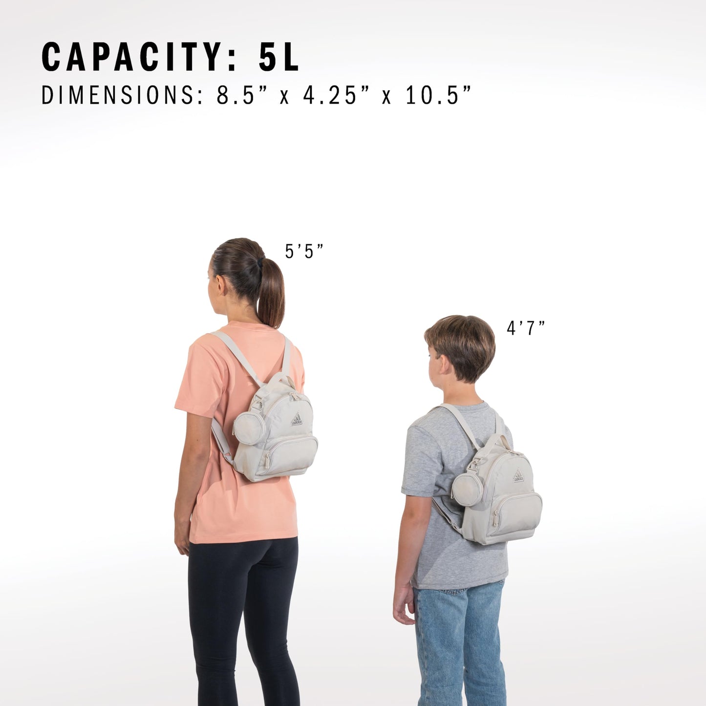 adidas Mini Backpack for Women – Small Bag for Travel, Gym, Festival & More