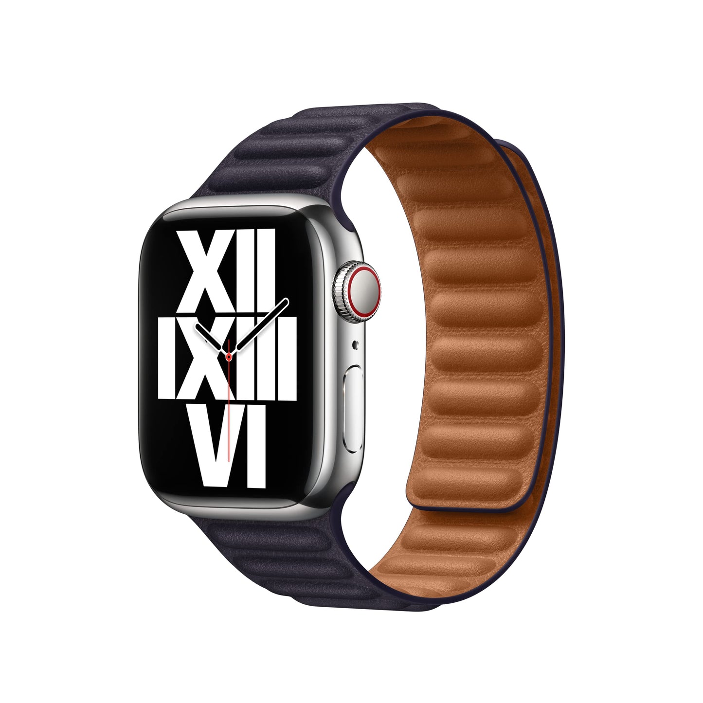 Apple Watch Band - Leather Link (41mm) - Ink - S/M