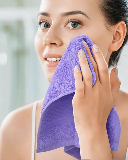 Cleanbear Cotton Wash Cloths Soft Washcloths