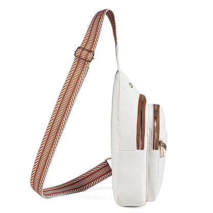 Crossbody Sling Bag Small Sling Backpack, Cross Body Bag Chest Bag for Women Men Travel Hiking Daypack