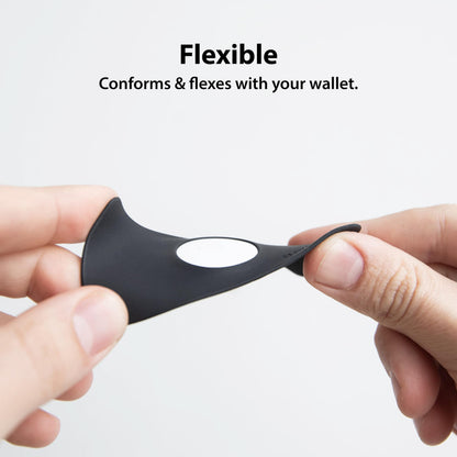 AirTag Wallet Holder (2 Pack) - TagVault™ - The Best Way to Keep AirTag in Your Wallet | Ultra-Thin, Flexible, Stays Hidden, Patent Pending | Elevation Lab