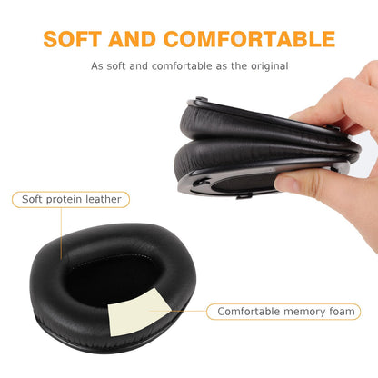 RS 175/HDR 175/TR 175 Replacement Ear Pads Upgrade Headphones Parts, Comfortable RS175 Earpads Cushions Compatible with Sennheiser RS175/RS185/RS195/RS165, HDR175/HDR185/HDR195/HDR165/TR175 Headphones