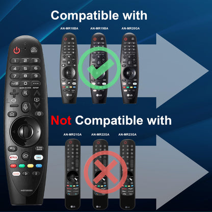 Replacement for LG Magic Remote Control with Voice Command & Pointer Function, Universal Remote for LG Smart TV UHD OLED QNED NanoCell Series (4K 8K Models) - Works with Google Assistant & Alexa