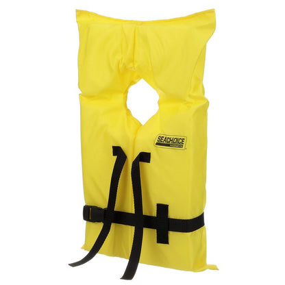 SEACHOICE 86060 Life Vest, Type II Personal Flotation Device â€“ Yellow â€“ Youth