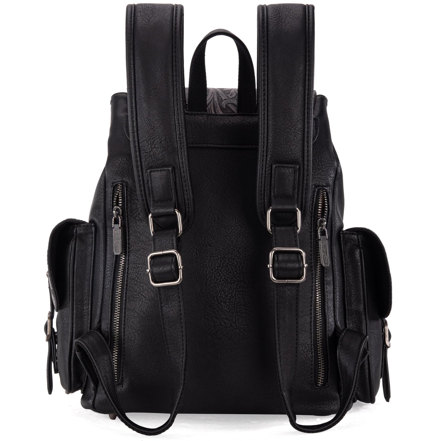 Montana West Wrangler Backpack Purse for Women Men Western Backpack Floral Tooled Travel Bags