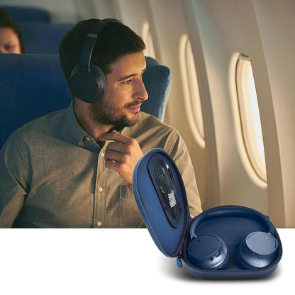 Headphone Case for Sony WH-CH720N WH-CH520 WH-1000XM4 for Soundcore Q20i Q20 Q30 for JBL Tune 720BT 510BT Noise Canceling Headphones, Wireless Headset Travel Bag (Box Only)(Blue)