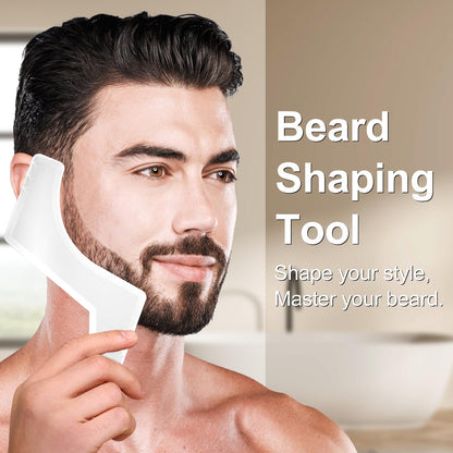 YogerYou Beard Kit,Beard Grooming Kit W/Straight Razor,2 PACK Beard Oil,Beard Wash,Balm,Brush,Comb,Scissors Mens Birthday Christmas Gifts for Men Boyfriend Husband Beard Shaping Shaving Kit