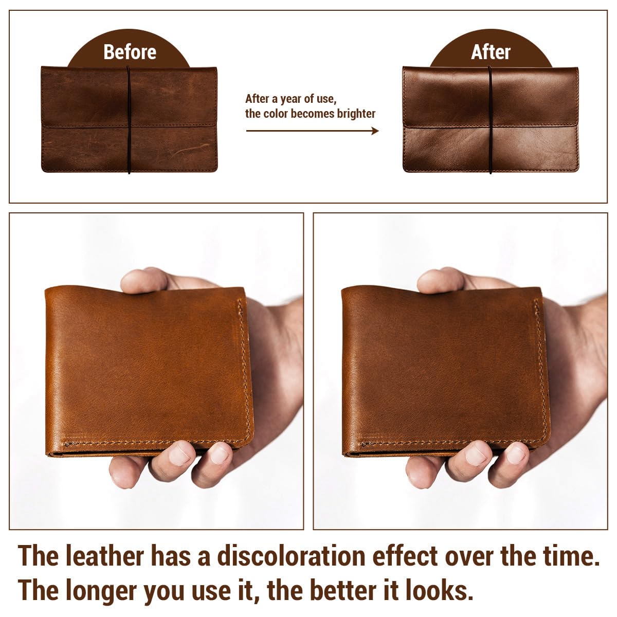 Full Grain Leather Pieces for Leather Working, 12"x24" Tooling Leather Sheets for Crafts Genuine Leather Material 1.8-2.1 mm Thick Leather Hide for Crafting Earring Hobby Dark Brown