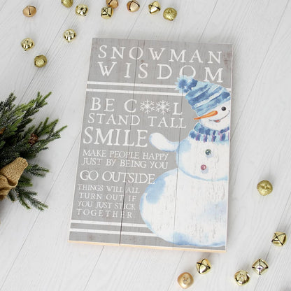 Simply Said, INC Rustic Pallets Christmas Sign - 16 x 10.75 inch Wood Sign Christmas Decorations Winter Farmhouse Decor - RUS1277