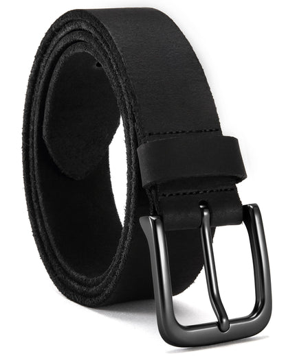 CHAOREN Full Grain Leather Belt for Men, Work Belts for Men Heavy Duty, Daily Wear for Jeans Pants