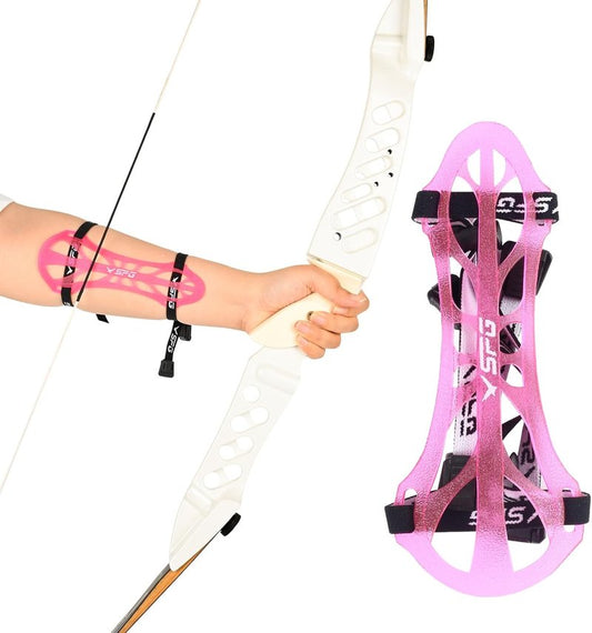 Archery Arm Guard Protector - Adjustable Forearm Armguard for Adults & Youth | Ideal for Competition Shooting & Hunting