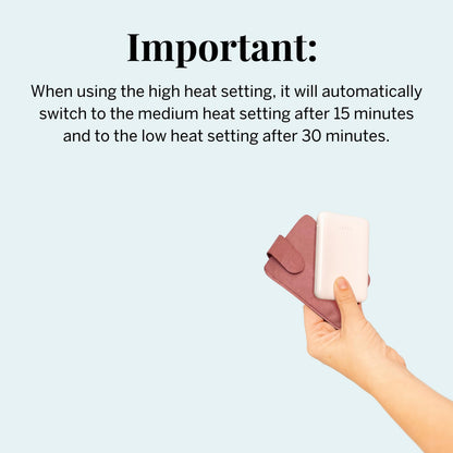 Pixie Period Heating Pad for Cramps - Thinnest Wearable Heating Pad - Unnoticeable Under Clothes - Best Portable Pain Relief Belt Device with Heat On The Market - Hours of Menstrual Pain Relief