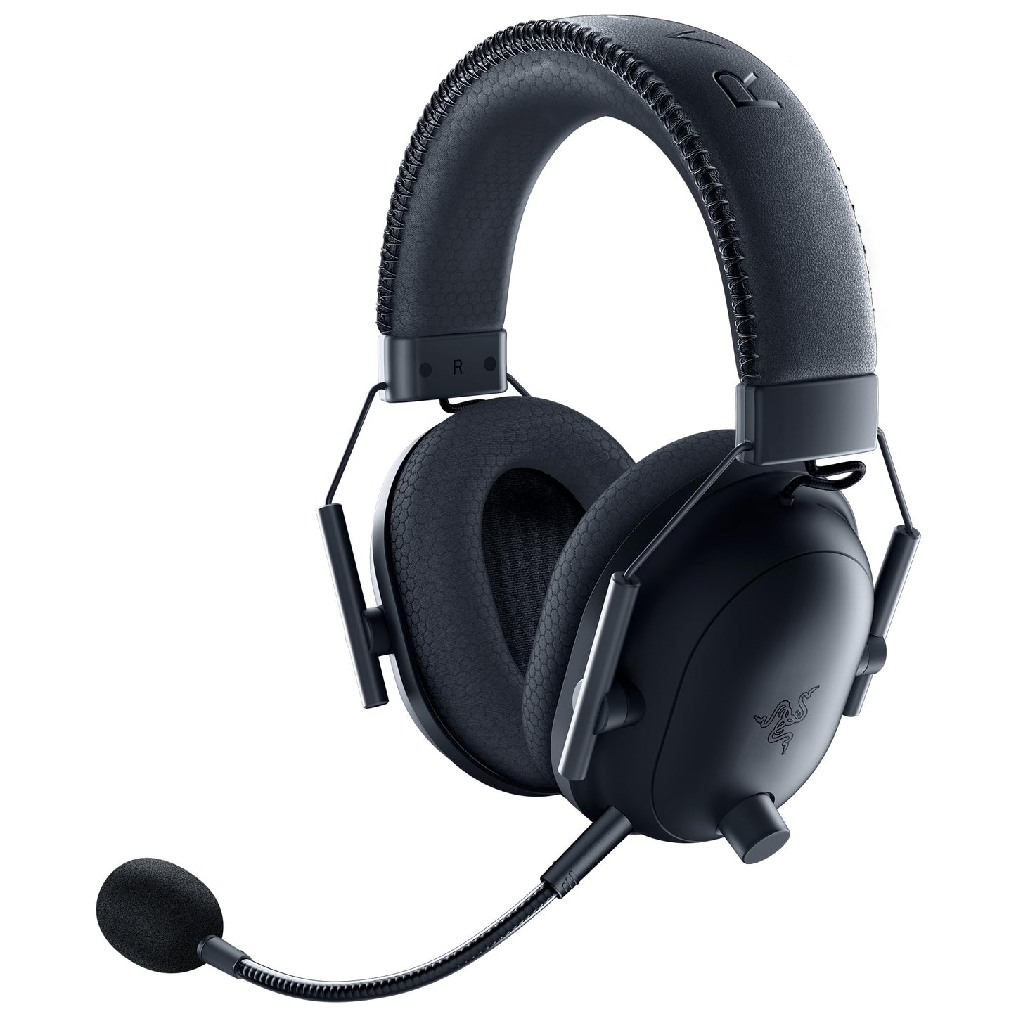 Razer BlackShark V2 Pro Wireless Gaming Headset: Super Wideband Mic - Pro Tuned FPS Profiles - 50mm Drivers - Plush Noise Isolating Earcups - 70 Hr Battery - Bluetooth - for PC, PS5, Switch 2 - Black