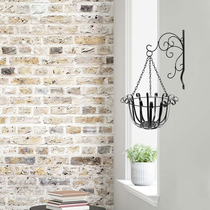 BESPORTBLE Flowerpot Hanging Baskets for Flowers Hanging Flower Pot Holder Wire Plant Basket Wire Hangers Metal Plant Holder The Chain Iron