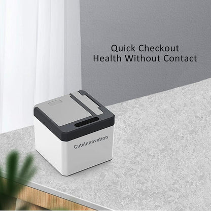 Innovation Automatic Auto Toothpick Dispenser, Smart Toothpick Holder Box, Infrared Sensor Toothpick Box for Home Restaurant Office (White)