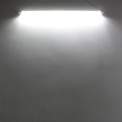 LightingWill LED T8 Light Tube 3FT, Daylight White 5000K, Dual-End Powered Ballast Bypass, 1600Lumens 15W (32W Fluorescent Equivalent), Clear Cover, AC85-265V Lighting Tube Fixtures, 4 Pack