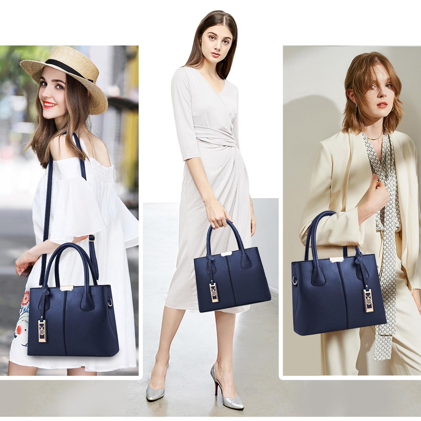 CHICAROUSAL Purses and Handbags for Women Leather Crossbody Bags Women's Tote Shoulder Bag…