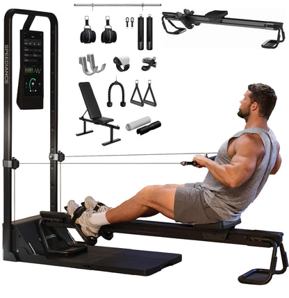 Speediance Home Gym, Smart AI-Powered Multi-Functional Smith Machine for Full Body Strength Training, All-in-one Gym Equipment, Digital Weight System, Workout Station, Squat Rack, Gym Monster 2