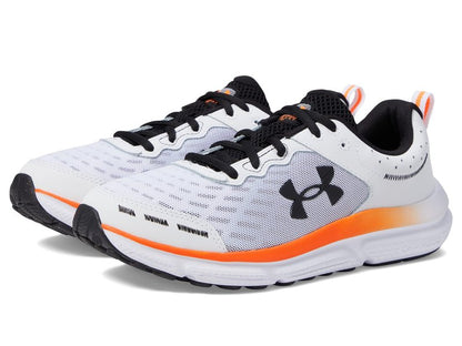 Under Armour Men's Charged Assert 10 Shoes, (101) White/White/Black, 11.5 X-Wide