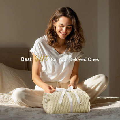 BEDELITE Fleece Throw Blanket for Couch & Bed - 3D Jacquard Decorative Almond Blanket, Super Soft and Cozy Warm Fuzzy Blanket All Seasons Suitable, 50x60Inches