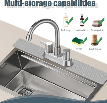 Stargaz Faucet Mat For Kitchen Sink，Sink stone quick dry around faucet