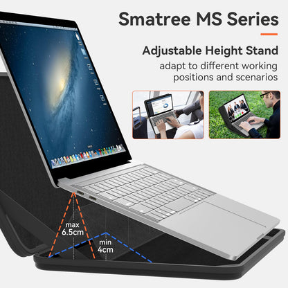 Smatree MS83T Hard EVA Protective Sleeve Case with Stand Compatible for 16 inch HP OmniBook X Flip Next Gen AI 16/X FlipNGAI 16, for 16 inch OmniBook 7 Flip 16 2-in-1 Laptop Next Gen AI PC