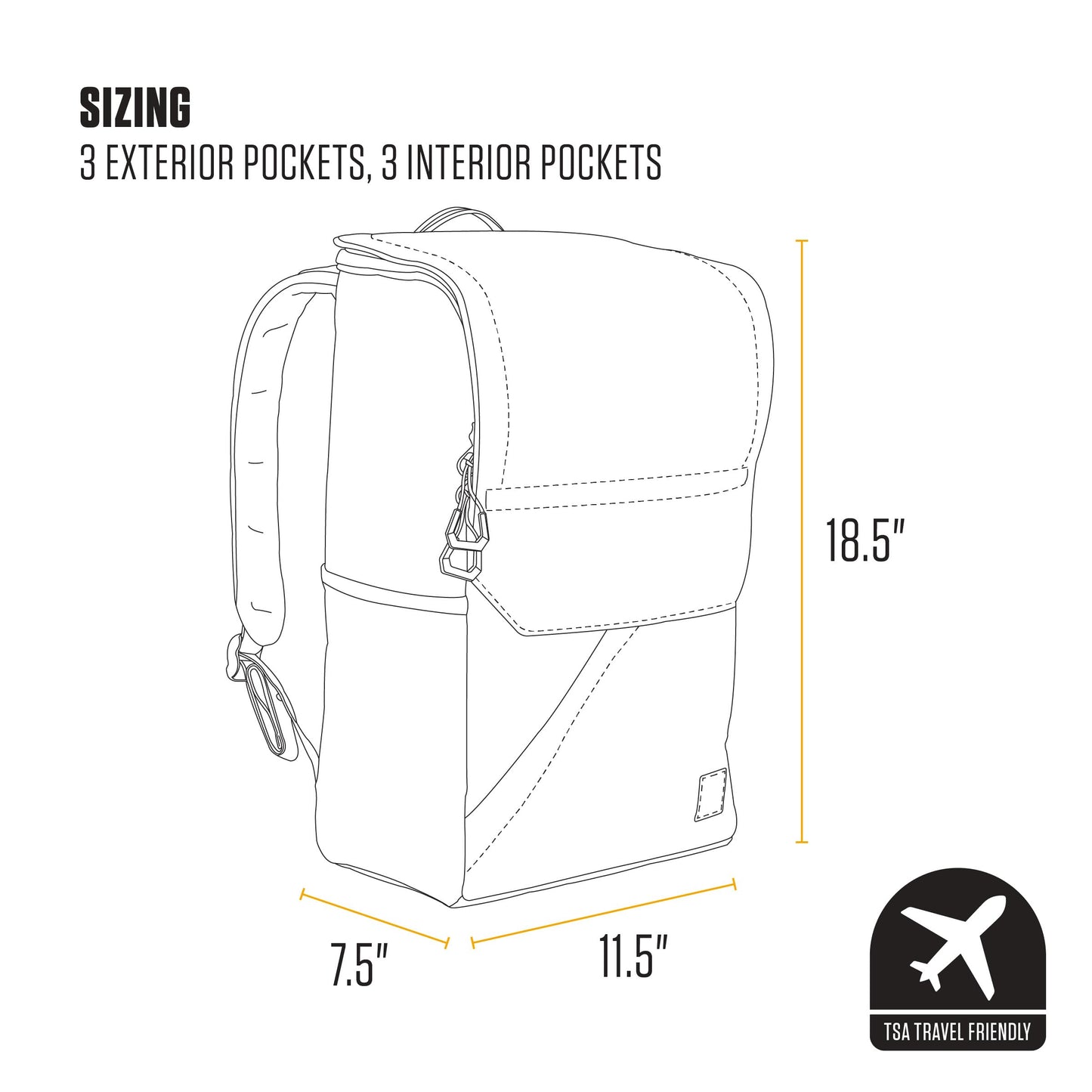 Carhartt 21L Top-Load Backpack, Durable Water Resistant Coated Canvas Base W/ 17" Laptop Sleeve, Carhartt Brown