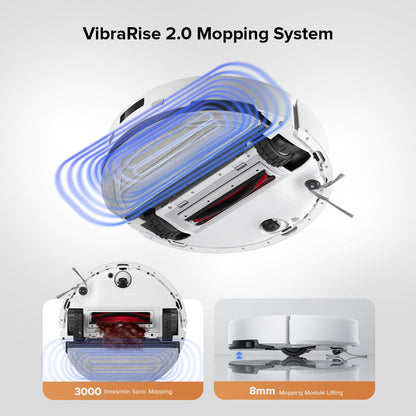 roborock Q7 L5 Robot Vacuum and Mop Combo, 8,000Pa Suction, Upgraded from Q5 Pro, Dual Anti-Tangle System, LiDAR Navigation, Multi-Level Mapping, Self-Charging Robotic Vacuum Cleaner, Black