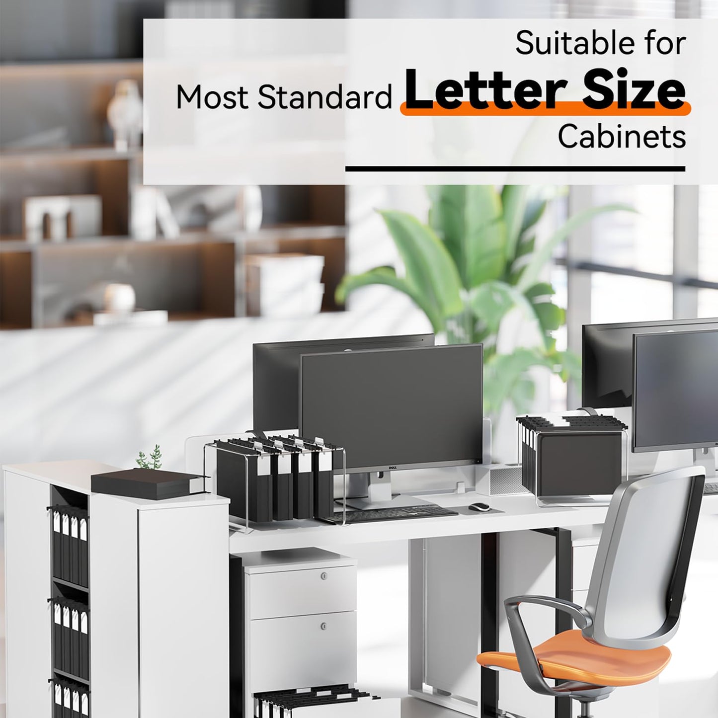 Plastic Hanging File Folders Letter Size,Heavy Duty 2" Expandable File Folder with Tabs,12 Pack Reinforced Expanding Hanging Folder,File Cabinet Folder,Extra Capacity Hanging Organizer for Home Office