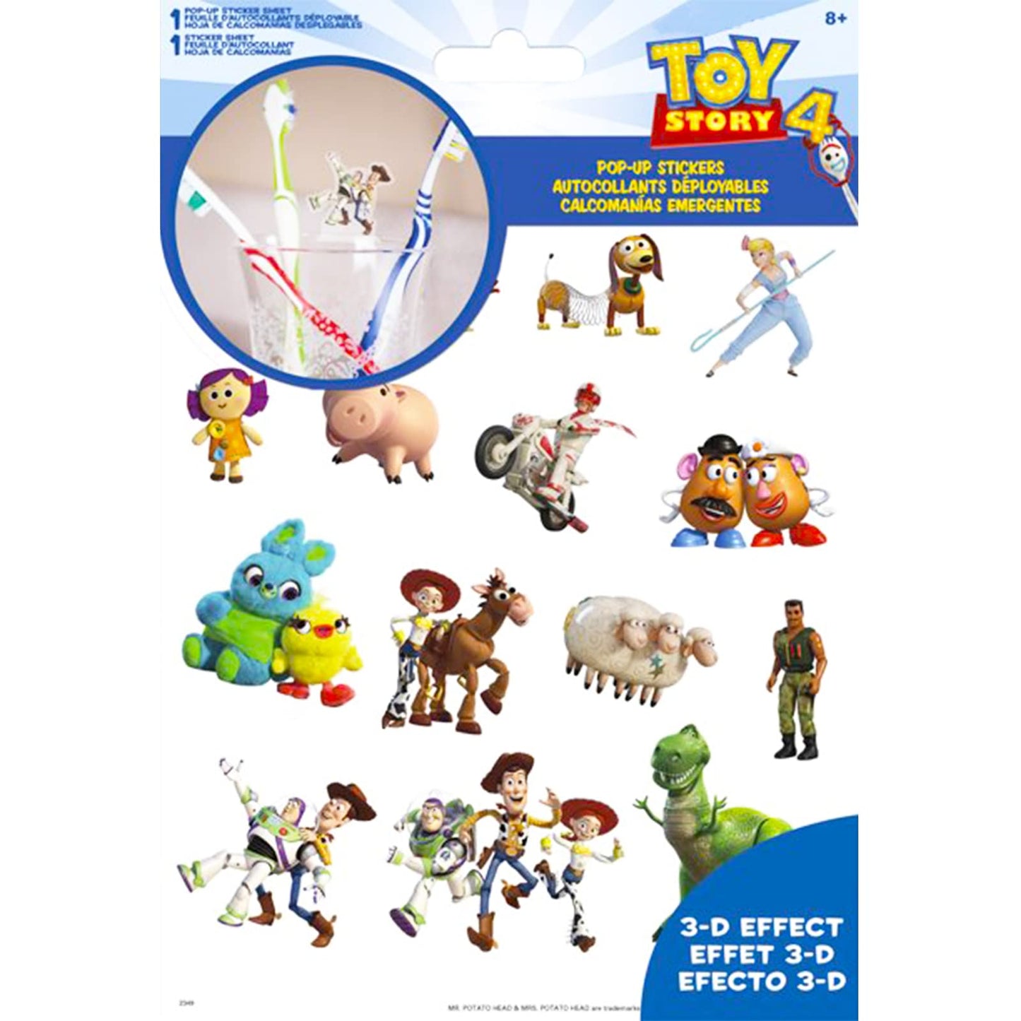 Buzz Lightyear Mini Backpack Set - 11” Toy Story Backpack Purse Bundle with Stickers & Door Hanger | Woody and Buzz School Supplies for Kids