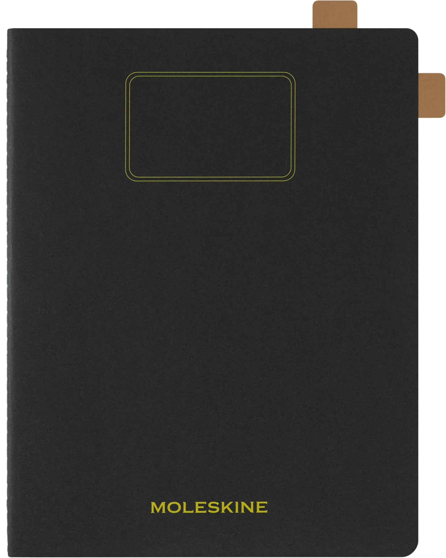 Moleskine Student Cahier Journal, Soft Cover, Plain/Blank, XXL (8.5" x 11"), Black, 120 Pages, Set of 2