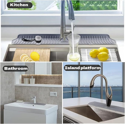 Large Size Kitchen Sink Splash Guard