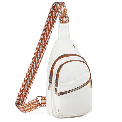 Crossbody Sling Bag Small Sling Backpack, Cross Body Bag Chest Bag for Women Men Travel Hiking Daypack