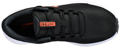 Under Armour Men's Charged Surge 4, (004) Black/Anthracite/Ares Red, 6.5, US