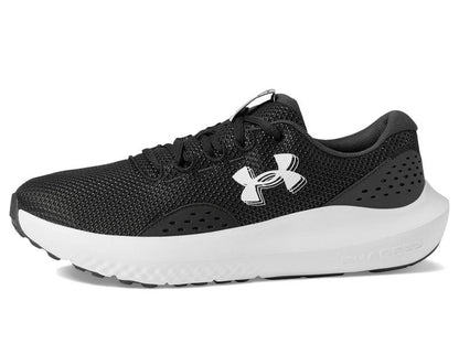 Under Armour Men's Surge 4, (002) Black/Anthracite/White, 12.5, US