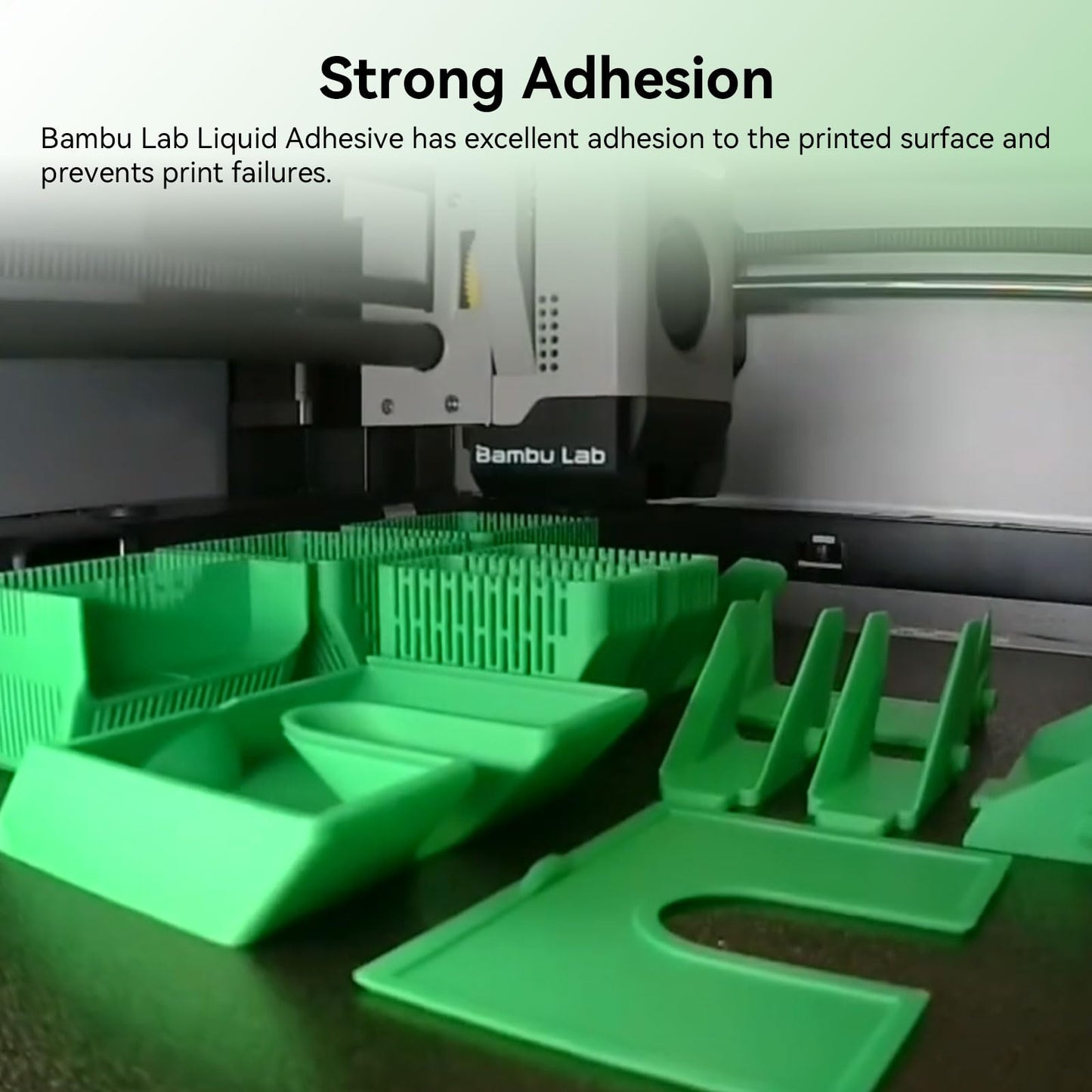 Compatible with Bambu Lab 3D Printer Adhesive Glue,Strong Grip Reduce Warping for Bambu lab A1/A1 Mini/P1/X1 3D Printer PLA/ABS/PETG/PC/PA/TPU Filament 60ML