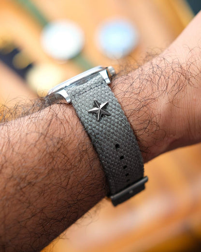 torbollo Quick Release Watch Bands - Choice of Color and Width (18mm, 20mm, 22mm or 24mm) Watch Straps, Quality Nylon Strap and Sturdy Brushed Buckle, 22mm / Large Wrist (7.1''-8.9''), no.
