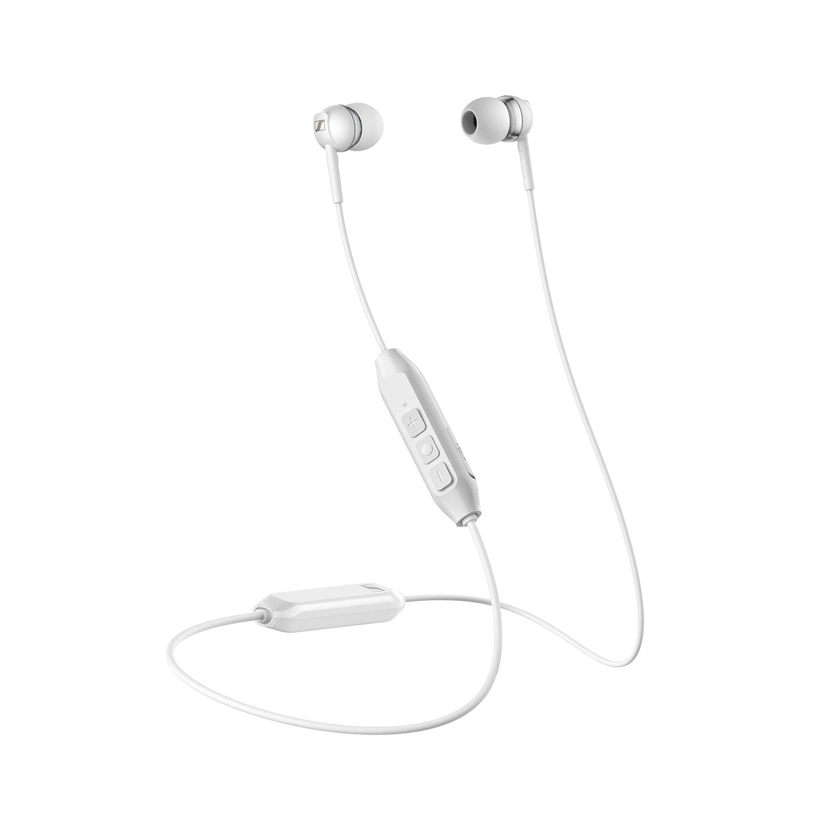 Sennheiser CX 150BT Bluetooth 5.0 Wireless Headphone - 10-hour Battery Life, USB-C Fast Charging, Two Device Connectivity - White (CX 150BT White)