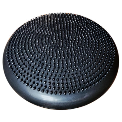AppleRound Inflated Wobble Cushion with Pump, Air Stability Board, Core Balance Disc for Adults, Sensory Wiggle Seat for Kids, 13.5in / 34cm Diameter