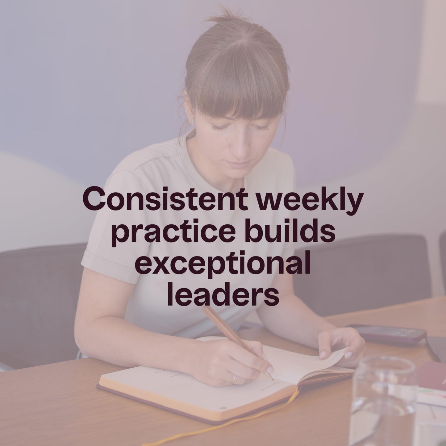 Goodly The Empathetic Leadership Guide Journal - 5 Week Mindful Daily Self Reflection Journal with Prompts for Purposeful Leadership Skills, Motivation and Strategic Mastery - with Productivity App