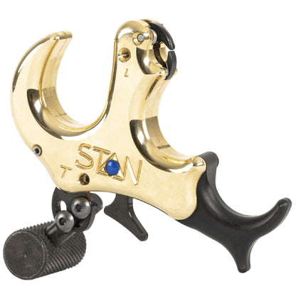 Stan OnneX Thumb Archery Release – Modular Trigger Release with Zero Travel, Adjustable Tension, 3 & 4 Finger Options, Open Hook, Trainer Lock, Heavy Metal, XL