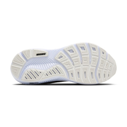 Brooks Women’s Ghost 17 Neutral Running Shoe - White/Black/Rose Gold - 6.5 Wide