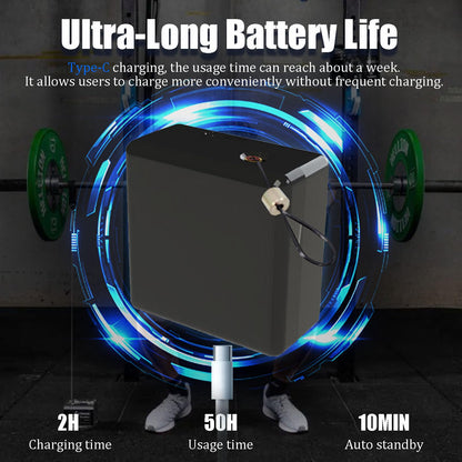 Velocity-Based Training Device, Smart Speed Tracker for Weightlifting & Squats, Real-Time App with Voice Feedback, 50H Battery, Magnetic Mount (70x70x35mm, Black)