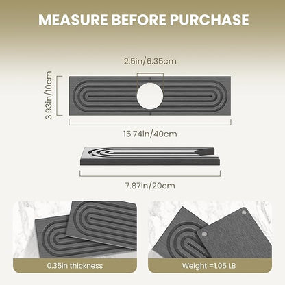 Premium Diatomite Stone Drying Mat