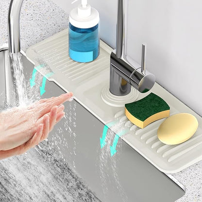 17.7inch Faucet Mat for Kitchen Sink Faucet Mat Kitchen Sink Splash Guard