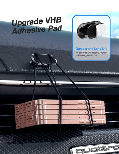 Magnetic Phone Holder for Car[2 Pack],Phone Holders for Your car [Upgrade Magnet] -360 Rotation,Car Magnet Phone Mount Compatible with All Cell Phone