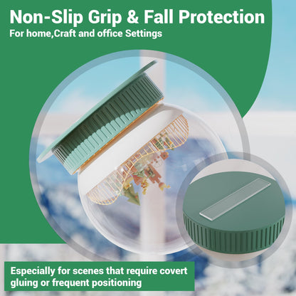 dosun Double Sided Tape Heavy Duty(8 Rolls, Total 80 FT) Sided Nano Tape, Strong Double Sided Tape for Walls, Used for Carpet, Poster, Picture Hanging, Outdoor Multifunctional Mounting Tape