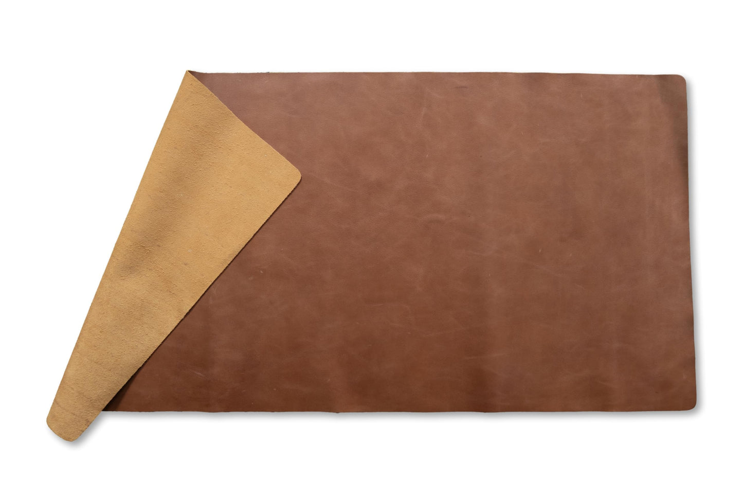 Genuine Leather Desk Pad, Office Desk Mat, Large Desk Blotter, Desk Protector, and Mouse Pad – 31.5" x 15.75" (1.8-2.0 mm) Tan, Waterproof, Premium Quality for Desk Surface Protection and Comfort