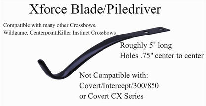 Crossbow Arrow Bolt Retention Spring Retainer Holder Compatible with Carbon Express (X-Force Blade/Piledriver)